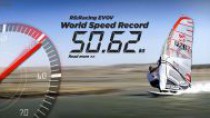 Новый мировой рекорд скорости на виндсерфинге.